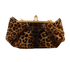 Leopard Print Clutch, &pound;375, Handbags, Brown, Pony / Calfhair, Front view